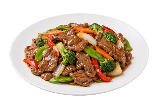 เนื้อผัดน้ำมันหอย