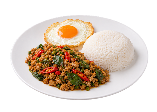 ข้าวผัดกะเพรา