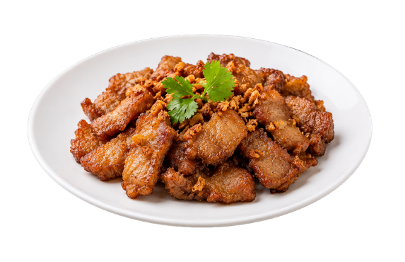 หมู,เนื้อ ทอด